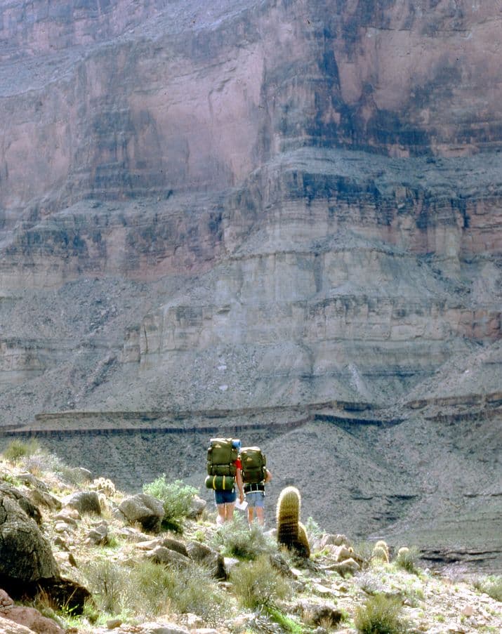 Tonto Trail somewhere west of Bass
